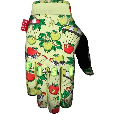 Fist Strapped Gloves - Sheeny Apples £20.00